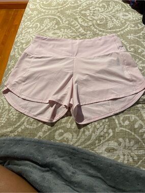 lululemon athletica Pale Pink Women's Athletic Shorts